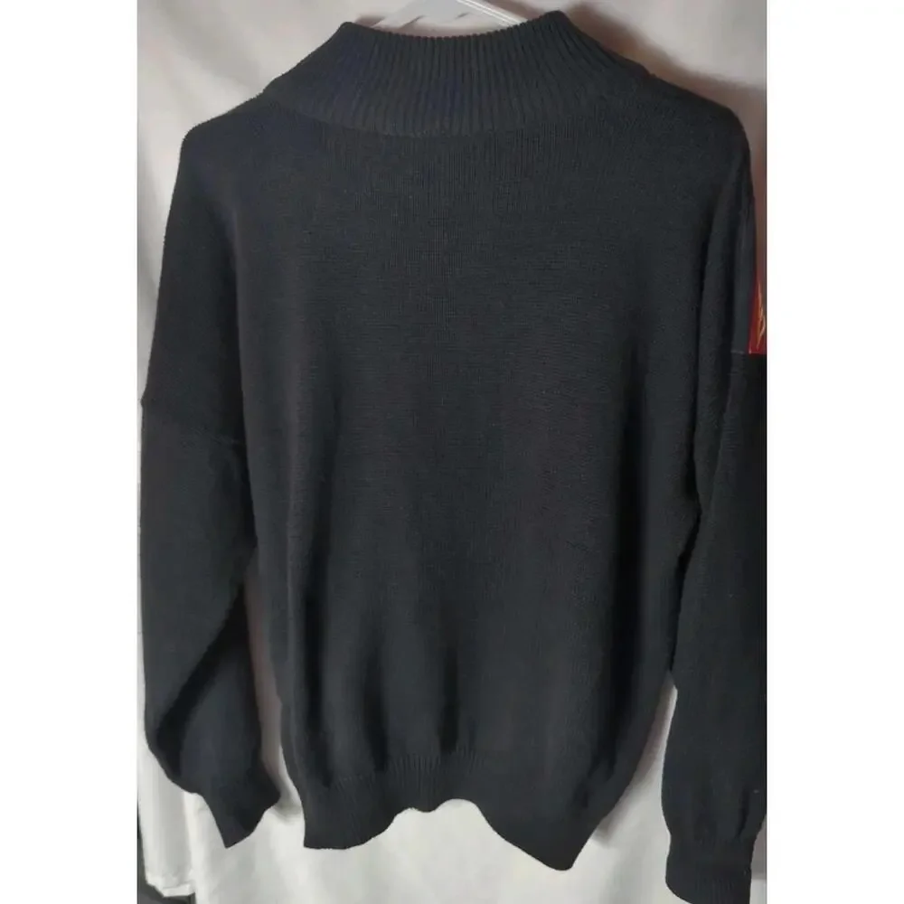 Escapadea vintage Men's Italia Collered Sweater Size S 100% Cotton - Picture 8 of 8